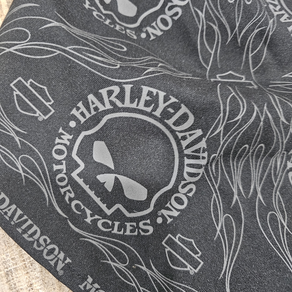 Harley-Davidson Skull Face Cover Fleece Wind Block Adult Small Motorcycles - Picture 3 of 8